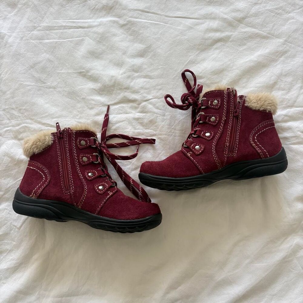 Earth-origins Women's Burgundy and Red Boots